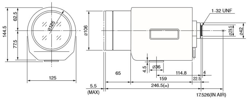 computar10-300mm長焦鏡頭尺寸 computar10-300mm長焦鏡頭尺寸